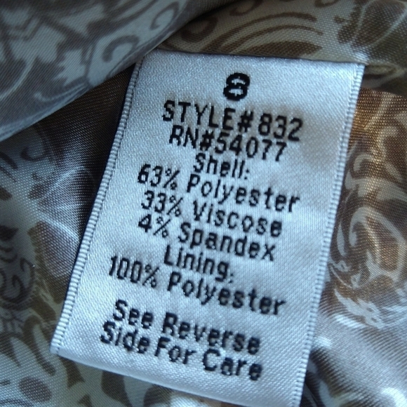 Cabi 832 Dynamo Gray Mist One-Button Blazer Contrast Stitching Career Preppy - Picture 7 of 9